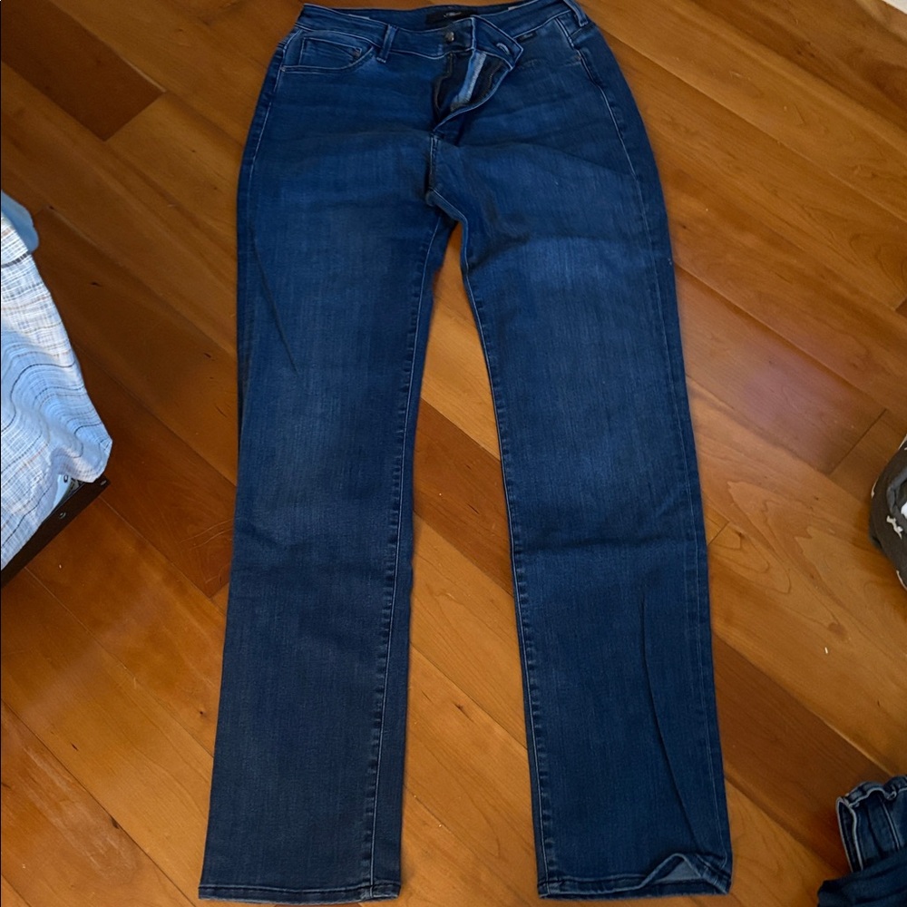 Mavi Kendra Dark Blue Straight Leg Jeans Tall size